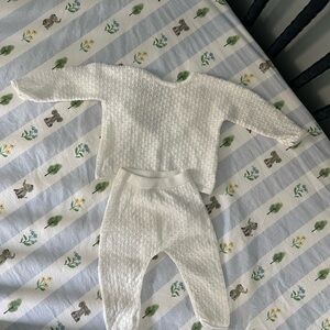 Zara Open Knit Sweater set